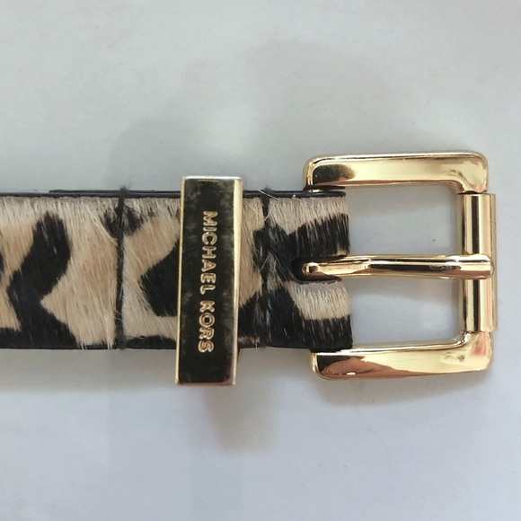 Michaels Kors cheetah belt Size M - Picture 3 of 5